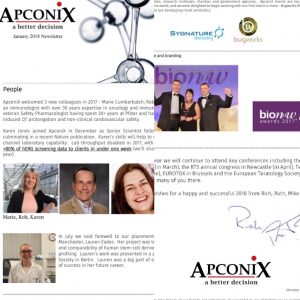 January 2018 Newsletter Collage | Apconix