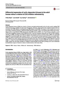 Differentialexpressionofcyclin Pdf | Apconix
