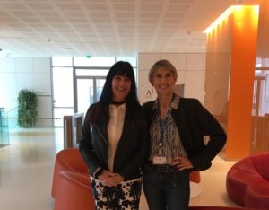 Servier Meeting Professor Ruth Roberts and Dr Nancy Claude