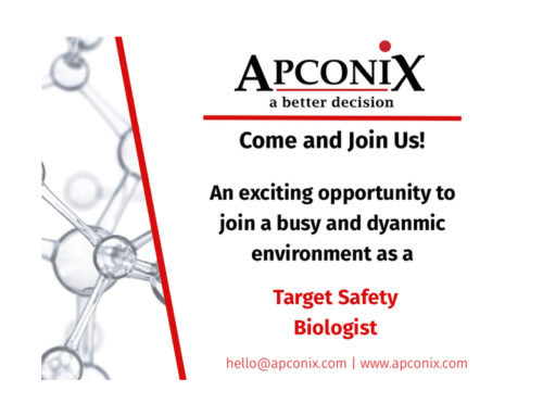 ApconiX Is Recruiting Experienced Target Safety Biologists (Principal Scientist)