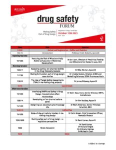 Cambridge Drug Safety Forum Provisional August 2023 Pdf | Apconix
