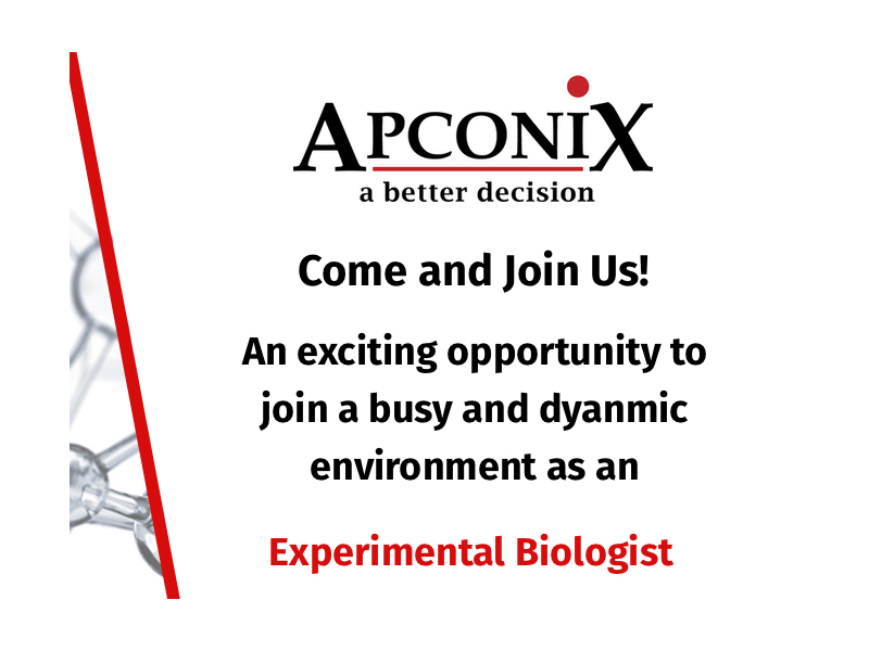Experimental Biologist | ApconiX