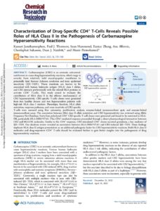 Jaruthamsophon Et Al 2023 Characterization Of Drug Specific Cd4 T Cells Reveals Possible Roles Of Hla Class Ii In The Pdf | Apconix