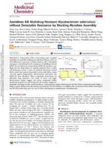 Cui Et Al 2024 Azetidines Kill Multidrug Resistant Mycobacterium Tuberculosis Without Detectable Resistance By Blocking Pdf | Apconix