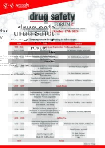 Drug Safety Forum Programme June Pdf | Apconix