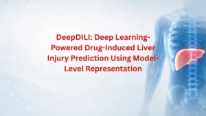 Human Anatomy Illustration With A Highlighted Liver For The Deepdili Drug-Induced Liver Injury Prediction Publication.