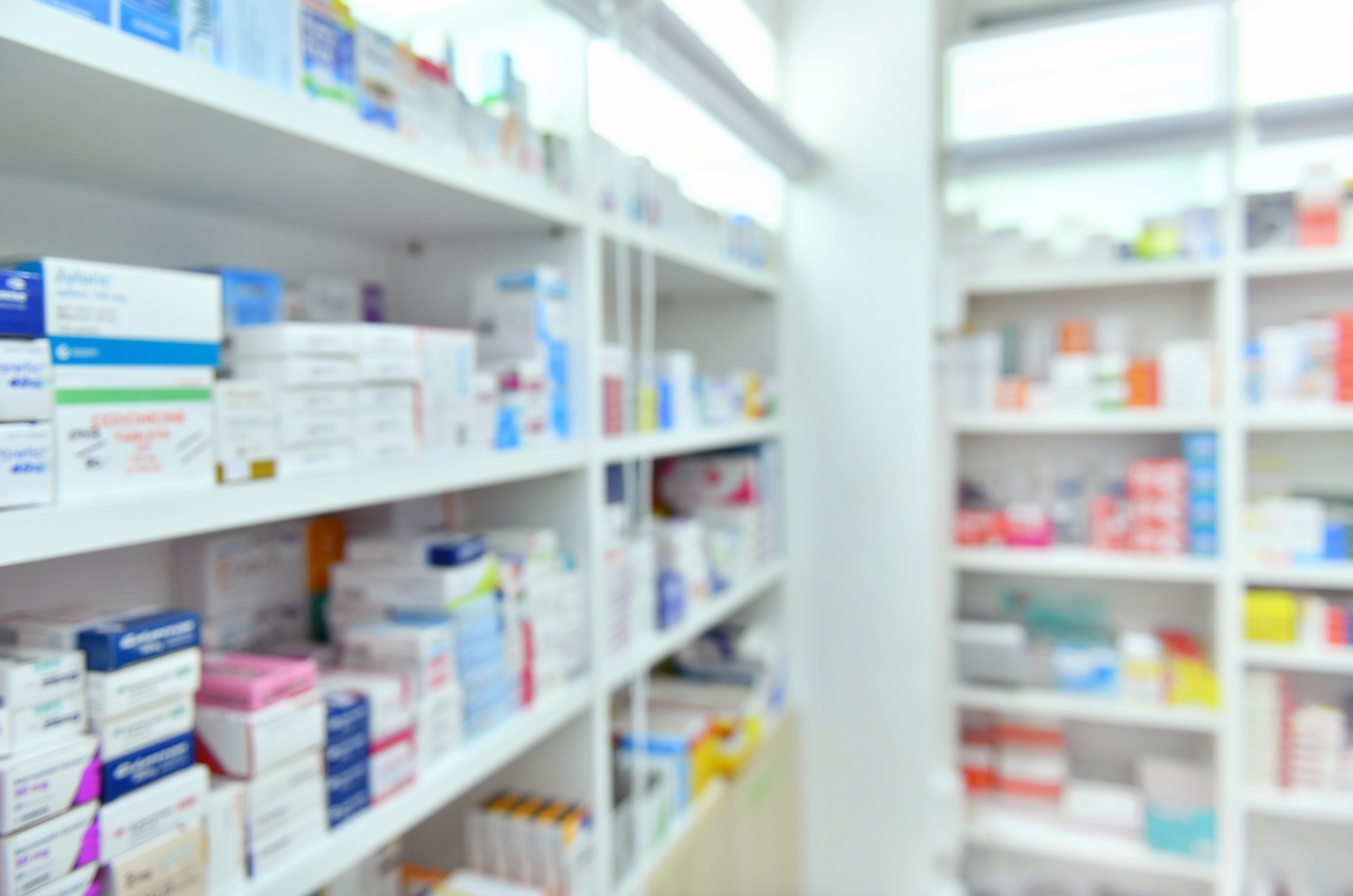 Pharmacy,Interior,With,Blurred,Background Shutterstock 1293195118 | Apconix